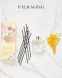 M&SENSE Reed Diffuser Set with 7 Sticks | 7.0oz