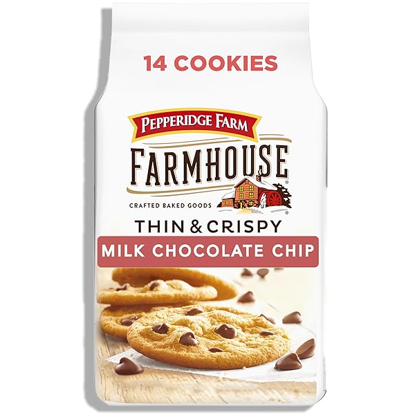 PEPPERIDGE FARM FARMHOUSE THIN AND CRISPY MILK CHOCOLATE...