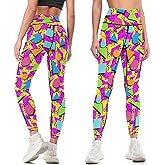 High Waisted Yoga Pants for Women Tummy Control 4 Way Stretch Running Workout Leggings Athletic Yoga Pants