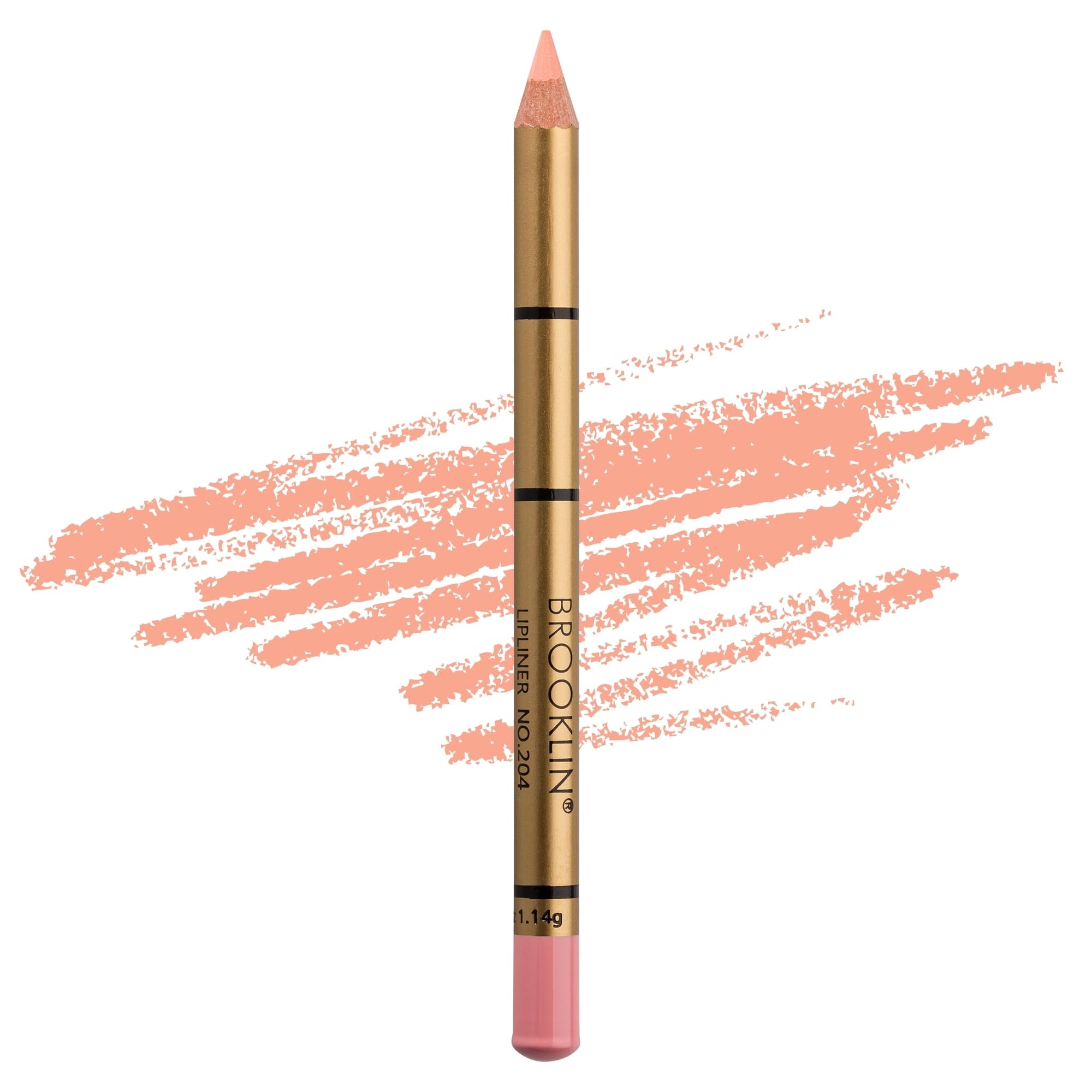 IMPALA | Brooklin Waterproof Lipliner Color Salmon 204 | Permanent lip profiler | Water resistant lipstick | Long-term lipliner