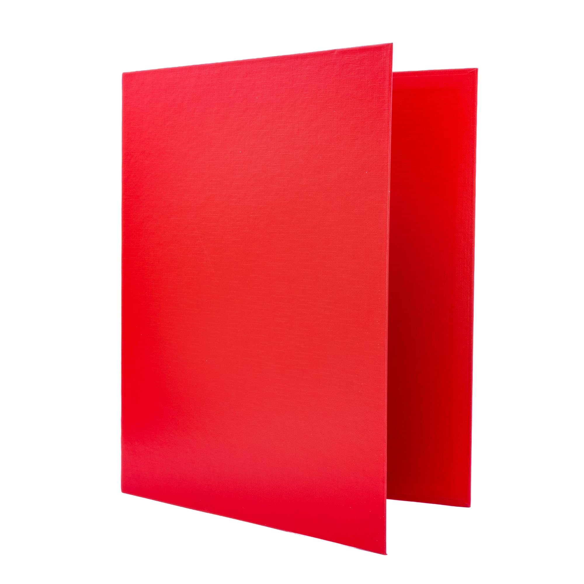 Raylu Paper® - 25mm 4 D-Ring Binder - A4 File Cabinet with Rings for Storing Documents, A4 Size 33.5cm High x 26cm Wide and 4cm Thick Spine (Red) — image 1