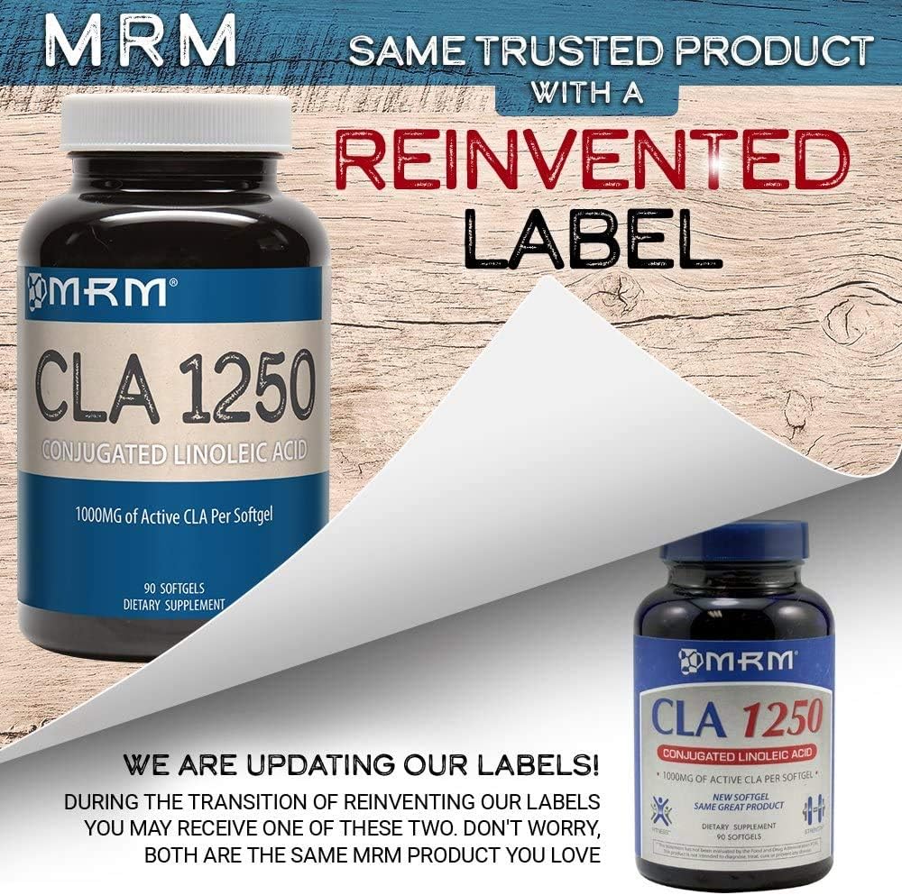CLA 1250mg - High Potency 80% CLA = 1000mg CLA per Gel Cap: Health & Personal Care