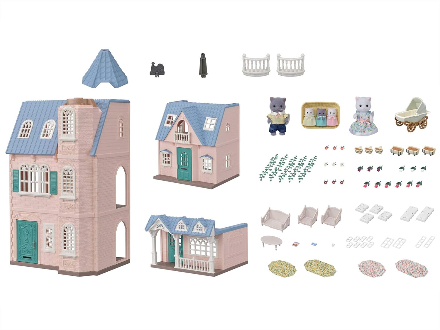 sylvanian families house gift set
