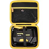 Mchoi Hard Case Suitable for VacLife AC/DC 2-in-1 Tire Inflator Portable Air Compressor, Waterproof Shockproof Portable Air Compressor Carrying Protective Case, Case Only
