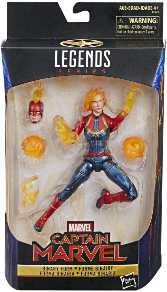 NEW Marvel Legends Captain Marvel 6 Inch Action Figure Binary Form