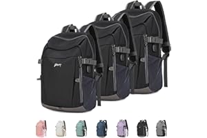 BE SMART Waterproof Travel Backpack for Men/Women, Carry on Backpacks with USB Charging Port in 3 Size