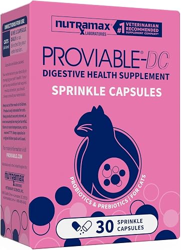 Nutramax Proviable probióticos para perros y gatos, salud digestiva — Salud y suplementos
