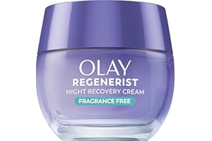 Olay Night Cream for Face, Anti-Aging Face Moisturizer for Women - Fragrance-Free Skin Care, Gift for Women, Anti-Wrinkle, Exfoliate - Triple Collagen Cream, Niacinamide, Pro-Vitamin B5, 1.7Oz