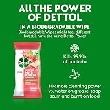 Dettol Antibacterial Cleaning Wipes Summer Fruits 105s Brand New view 4