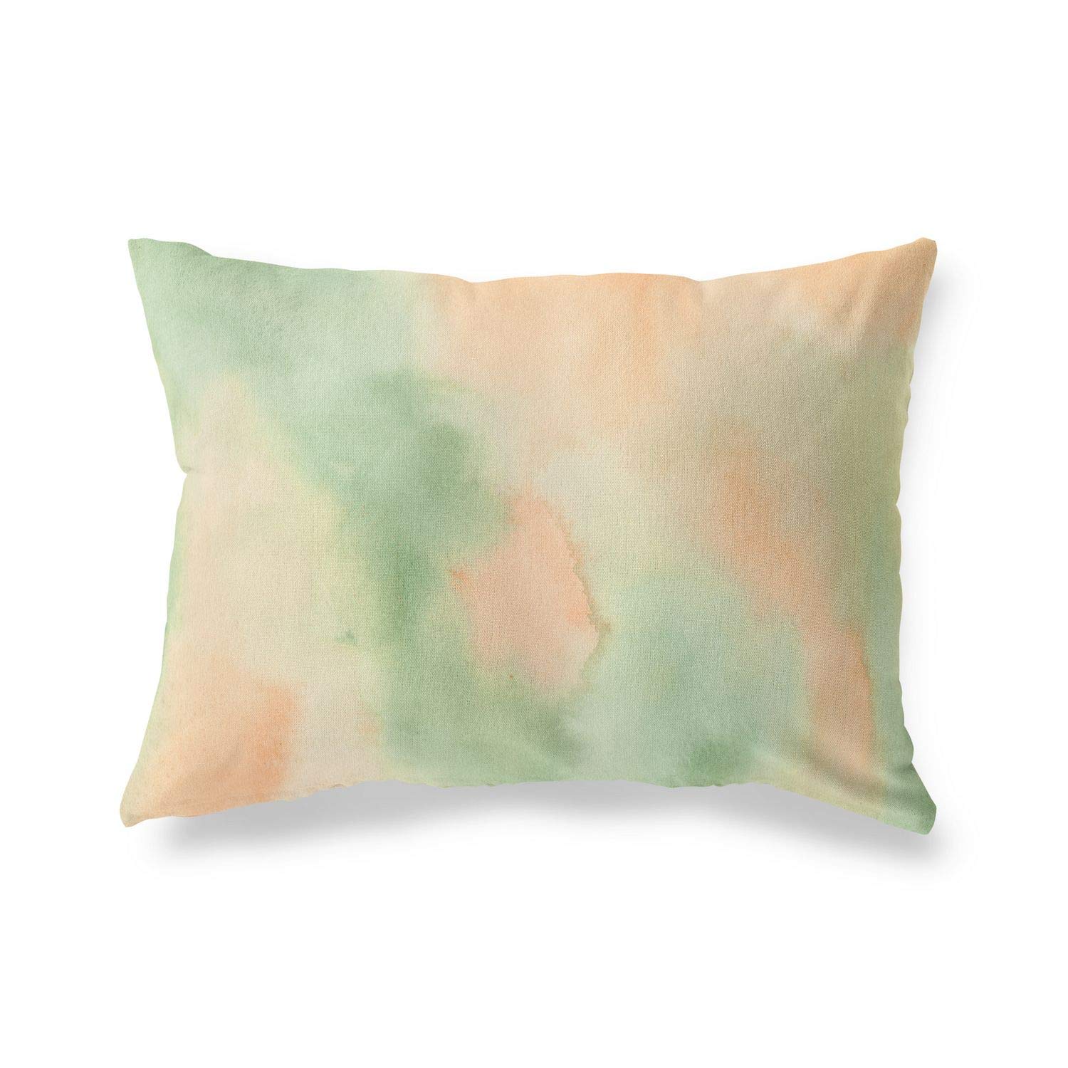 Bonamaison Decorative Cushion Cover Watercolor Theme, Throw Pillow Covers, Home Decorative Pillowcases for Livingroom, Sofa, Bedroom, Size:35x50 Cm - Designed and Manufactured in Turkey