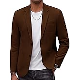 COOFANDY Men's Smart Wash Blazer Regular Fit Cotton Sport Coat Casual Suit Jacket