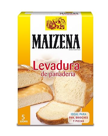 Maizena Levadura Panadería - Pack de 5 x 5,5 g - Total: 27,5 ...