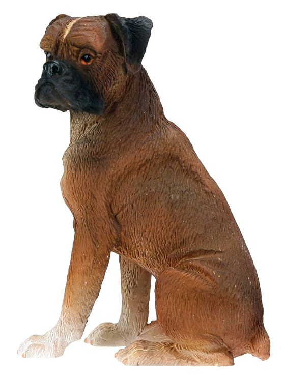 Boxer Dog Collectible Statue Figurine Figure Sculpture Puppy Rare