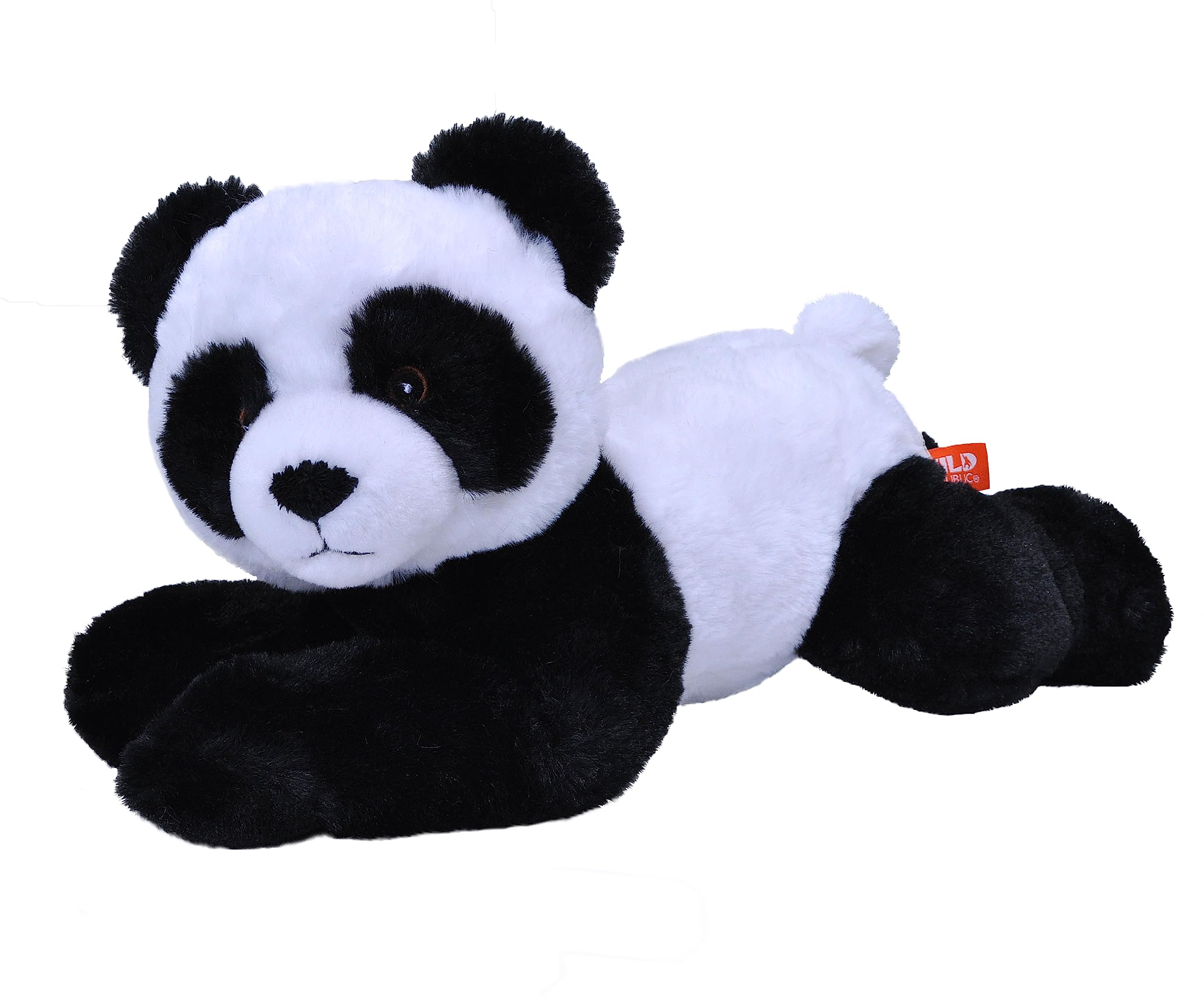Wild Republic EcoKins Panda Stuffed Animal 12 inch, Eco Friendly Gifts for Kids, Plush Toy, Handcrafted Using 16 Recycled Plastic Water Bottles