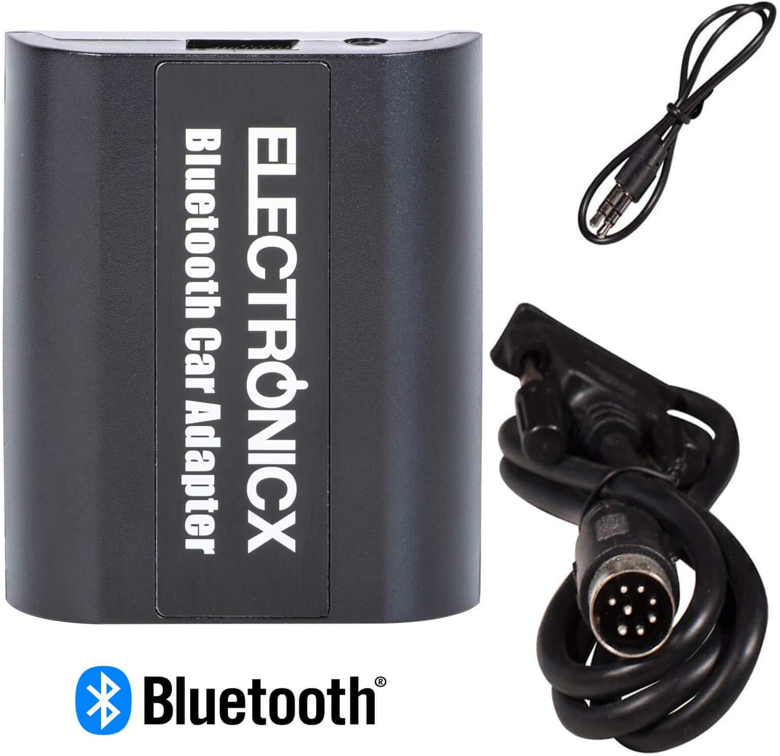 Electronicx Bluetooth hand-free car kit, Bluetooth Music-Streaming, AUX port for Alpine M-bus and Honda/Acura 92-97 CDC