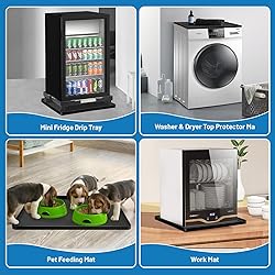 Nefish Mini Fridge Stand with 23.6" x 23.6" x