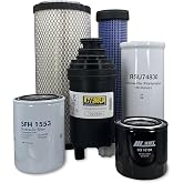 HERO Maintenance Filter Kit For Bobcat E42 Excavator Filters Compatible With OEM 6666375 6666376 7343102 7400454 6516722 6668819 B2VW11001 &amp; Above