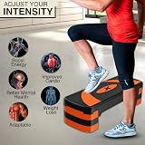 Xn8 Sports Adjustable Height Exercise Step 5/10/15 cm Sturdy Stepper view 5