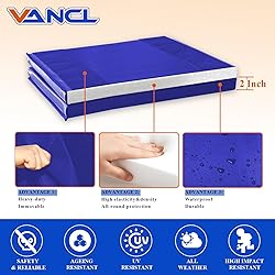 VANCL 2x6 Gym Wall Padding 4" Thick Basketball Wall