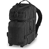 Highland Tactical Men's Vantage Tactical Backpack, Black, One Size