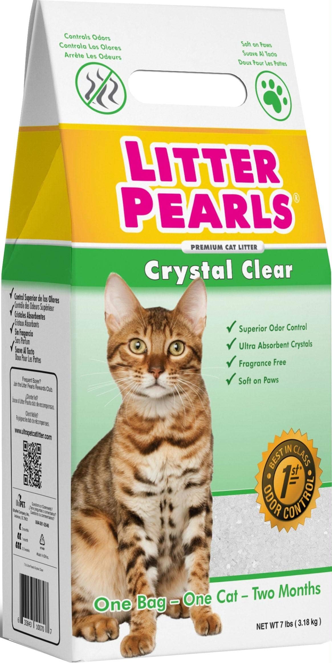 Ultrapet Crystal Clear Litter Pearls (7 lbs)