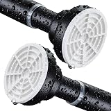 FRENESSA Shower Curtain Rod Stainless Steel Extendable 63-118cm Black