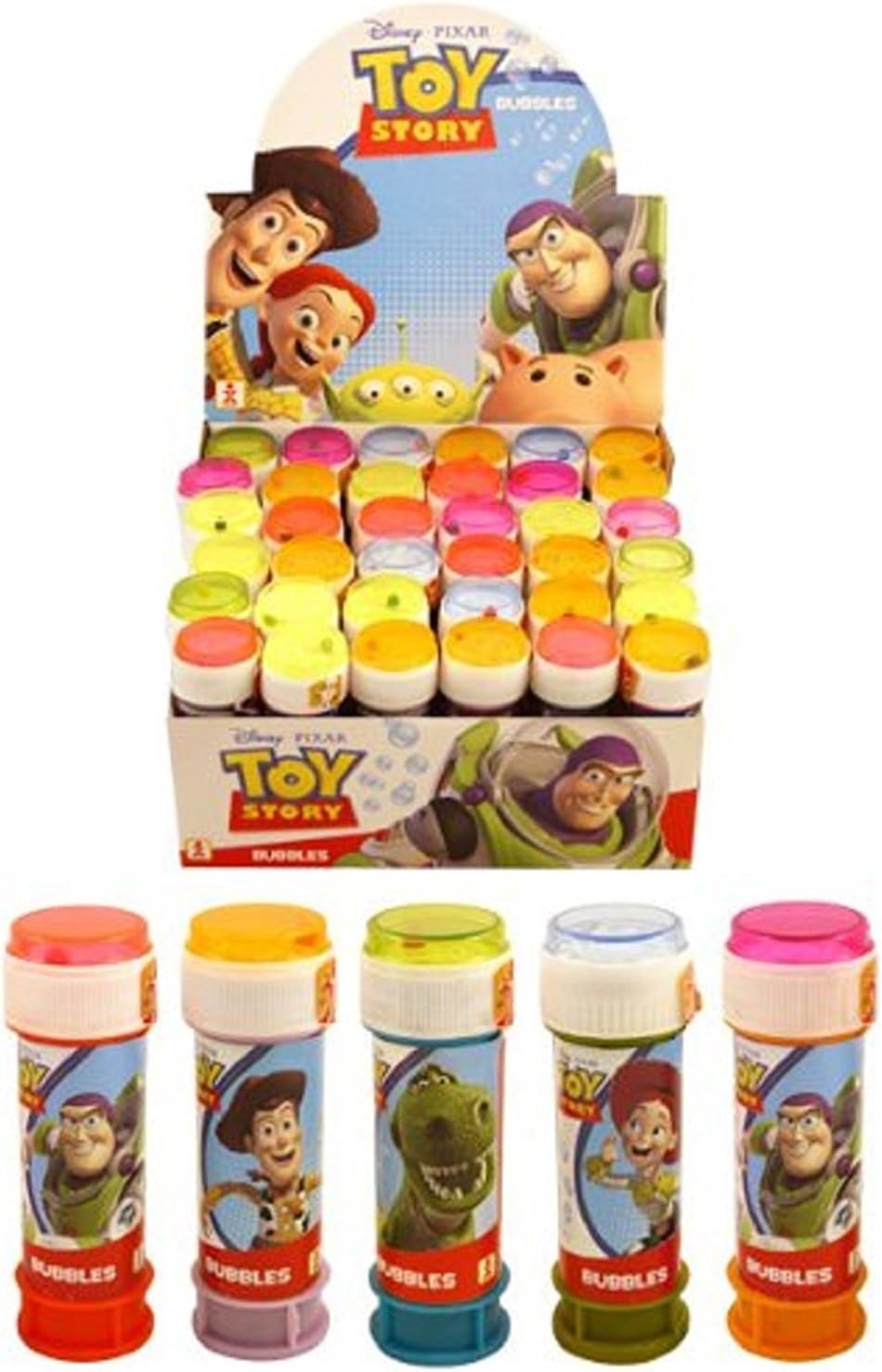 Toy Story Bubbles with Game Top (60ml) - Pack of 12
