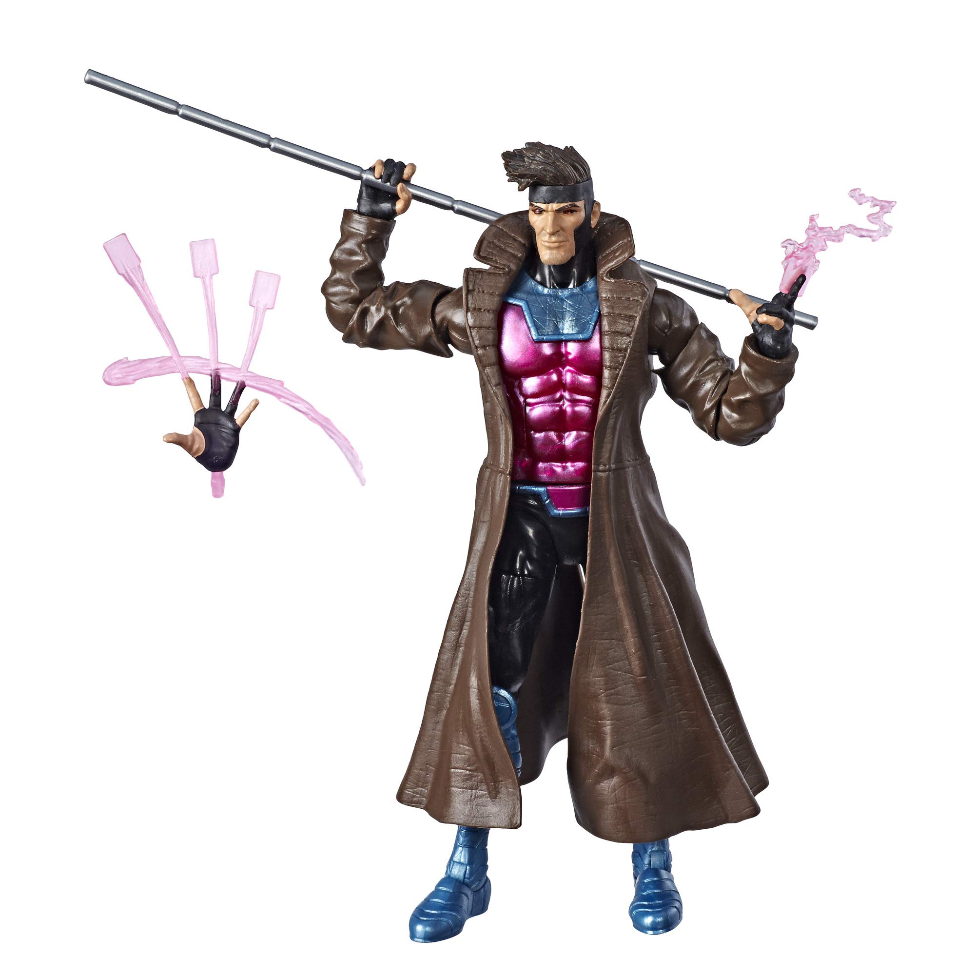 Marvel Hasbro Legends Series 6" Collectible Action Figure Gambit Toy (X-Men Collection)