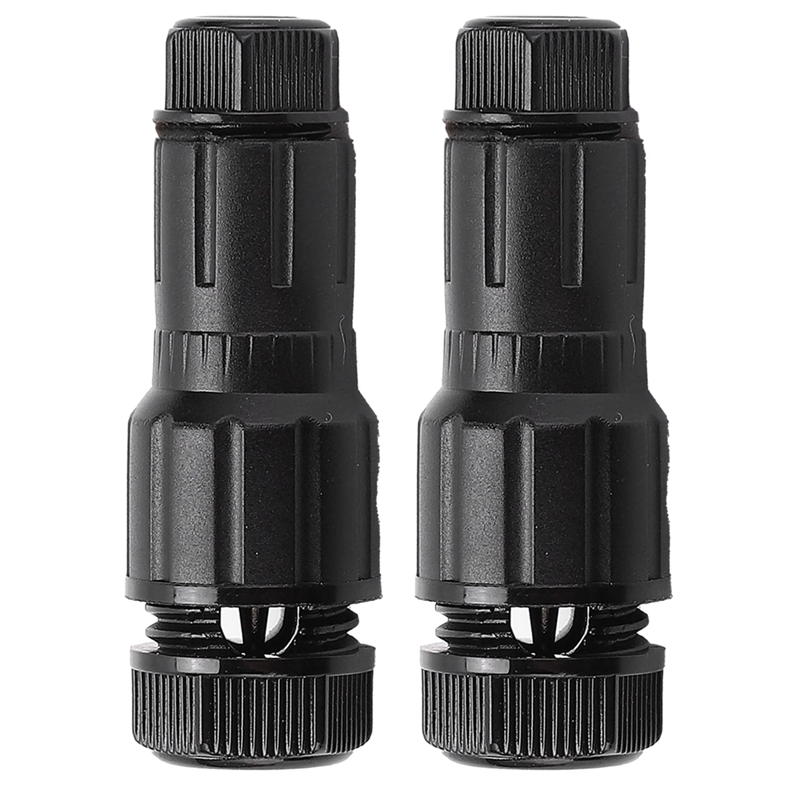 Topyond Low Voltage Wire Connectors, Plated Brass Electrical Wire Connectors for Landscape Lighting, Plastic Shell Landscape Lighting Connector, Easy Installation for Outdoor Spotlights