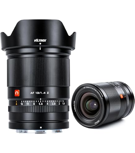 VILTROX 23mm F1.4 f/1.4 Z Mount Lens, Wide-Angle APS-C Autofocus