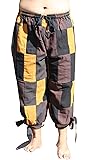 Svenine Renaissance Patchwork Warm Cotton Tied Leg