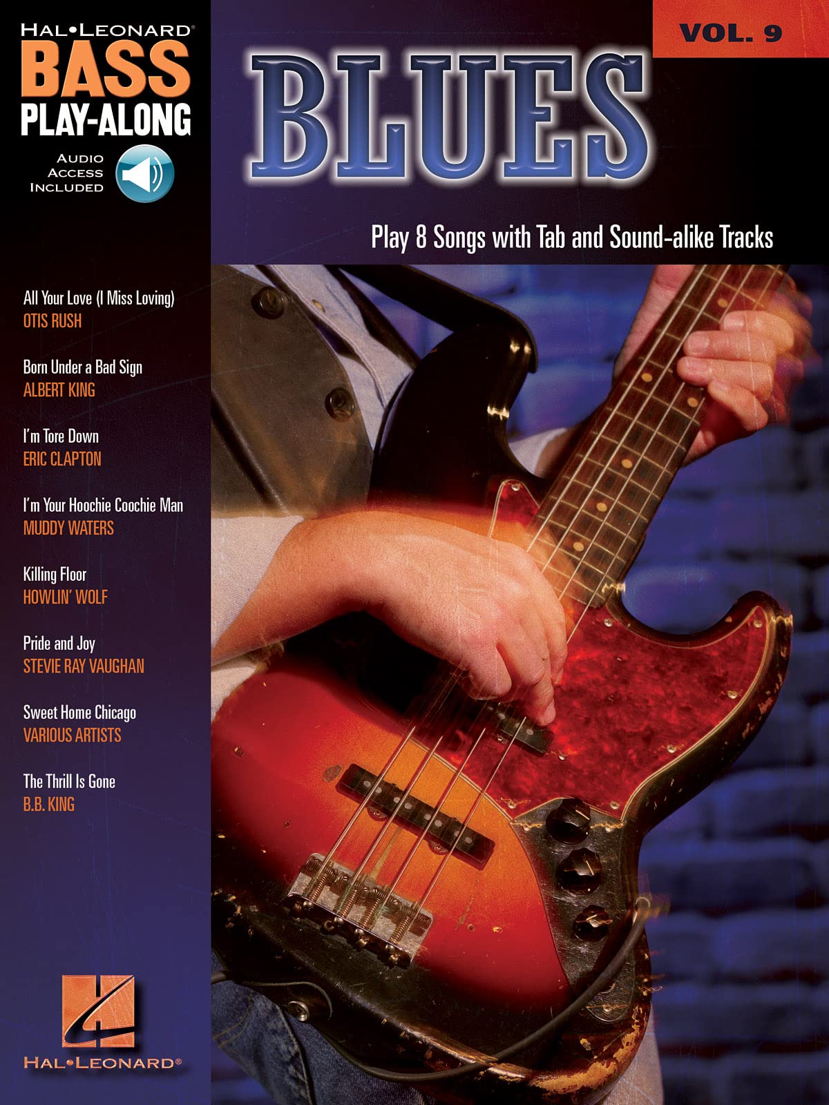 Blues Bass Play-along: Pt. 9: Bass Play-Along Volume 9