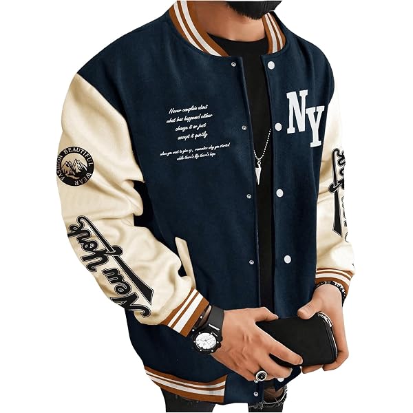 Hottline Miami Letterman Varsity Jacket - Full Wool Letterman B