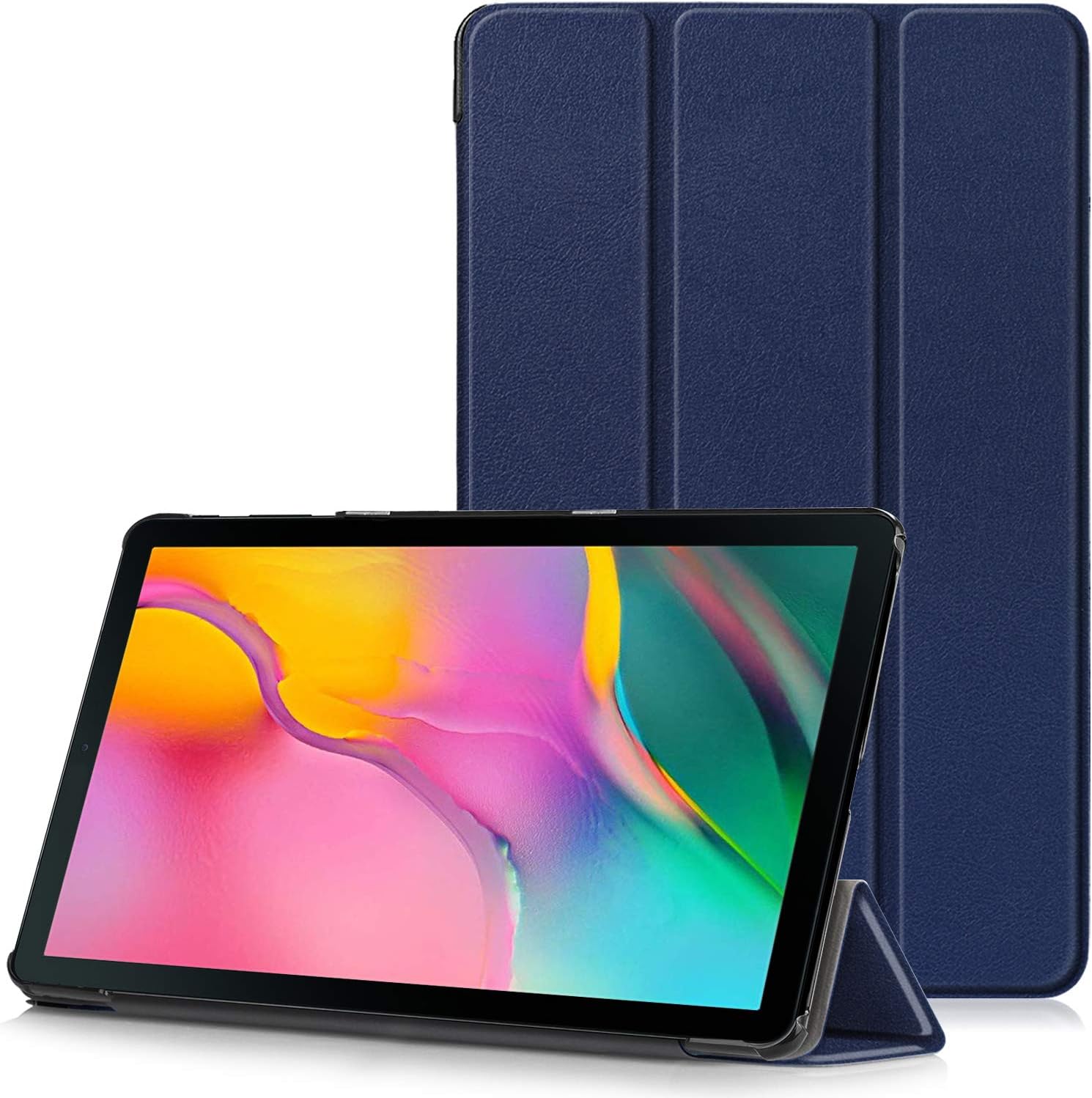 TTVie Case for Samsung Galaxy Tab A 10.1 2019, Ultra Slim Lightweight Smart Shell Stand Cover for Samsung Galaxy Tab A 10.1" Wi Fi SM-T510 / LTE SM-T515 2019 Release, Indigo