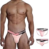Meshal Men's Sexy Jockstrap Underwear With Breathable Bulge Pouch Low Rise Soft Fabric