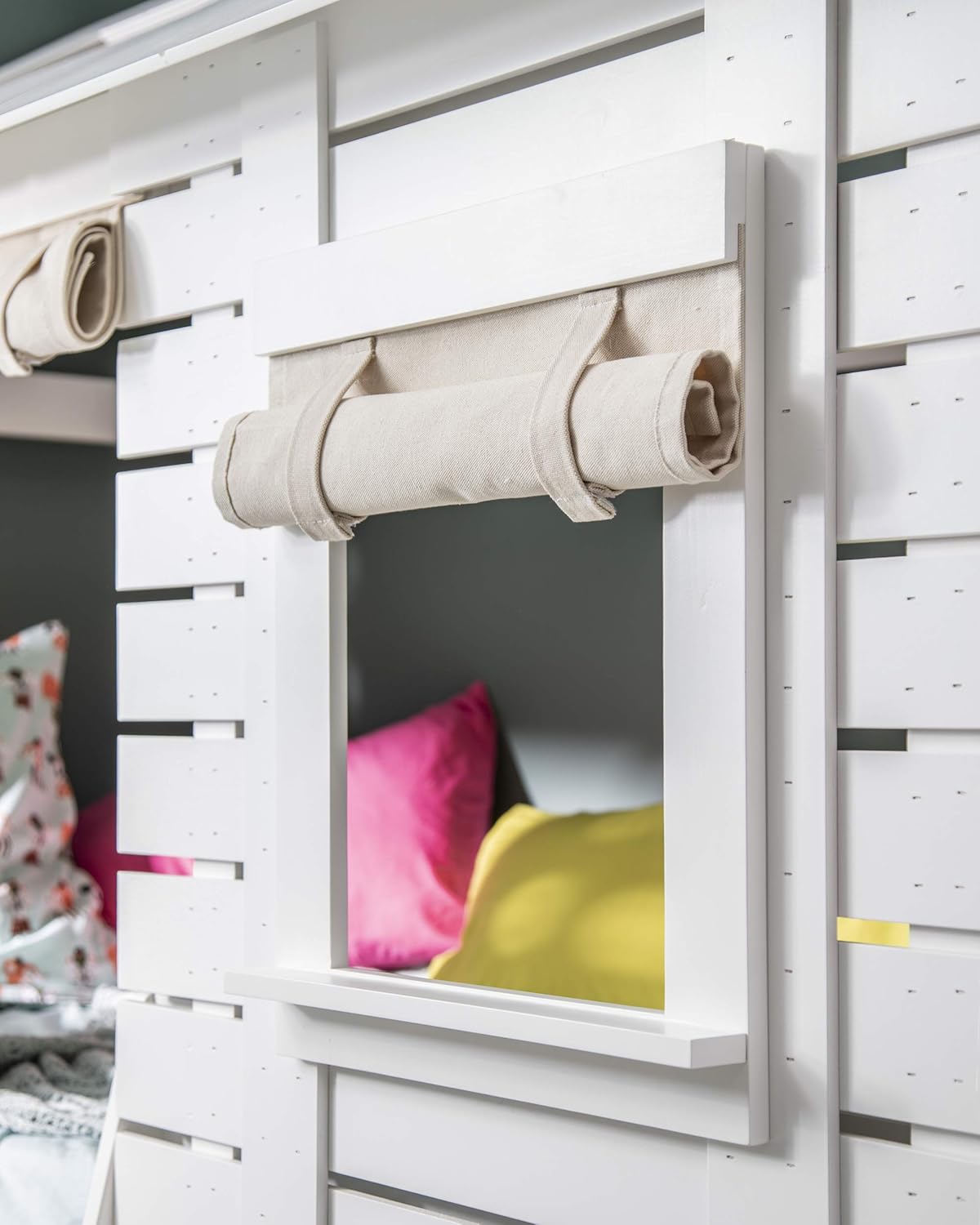 Noa And Nani Hans Canvas Roll Up Windows And Door For Christopher Treehouse Midsleeper White Amazon Co Uk Kitchen Home