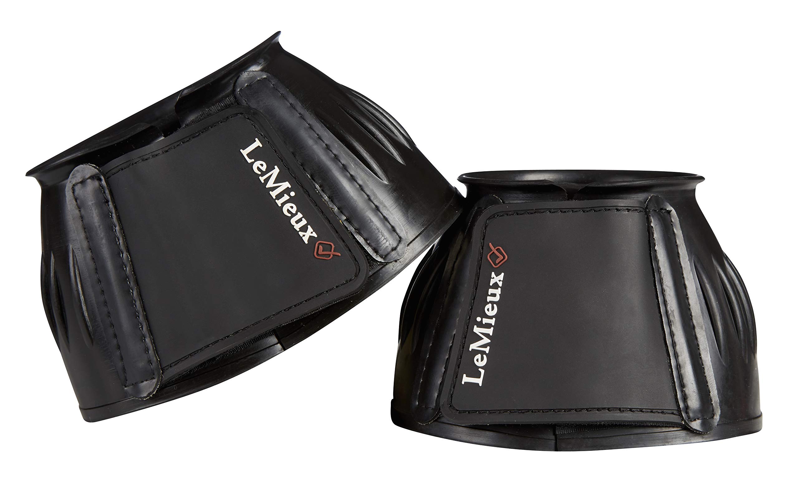 Lemieux Rubber Bell Pair Over Reach Boots - Black, Large