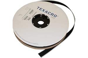 VELCRO BRAND Velcro USA HOOK 70/BLK07525 70/71 TEXACRO Adhesive-Backed Hook-Side Only: 3/4" x 75 ft., black