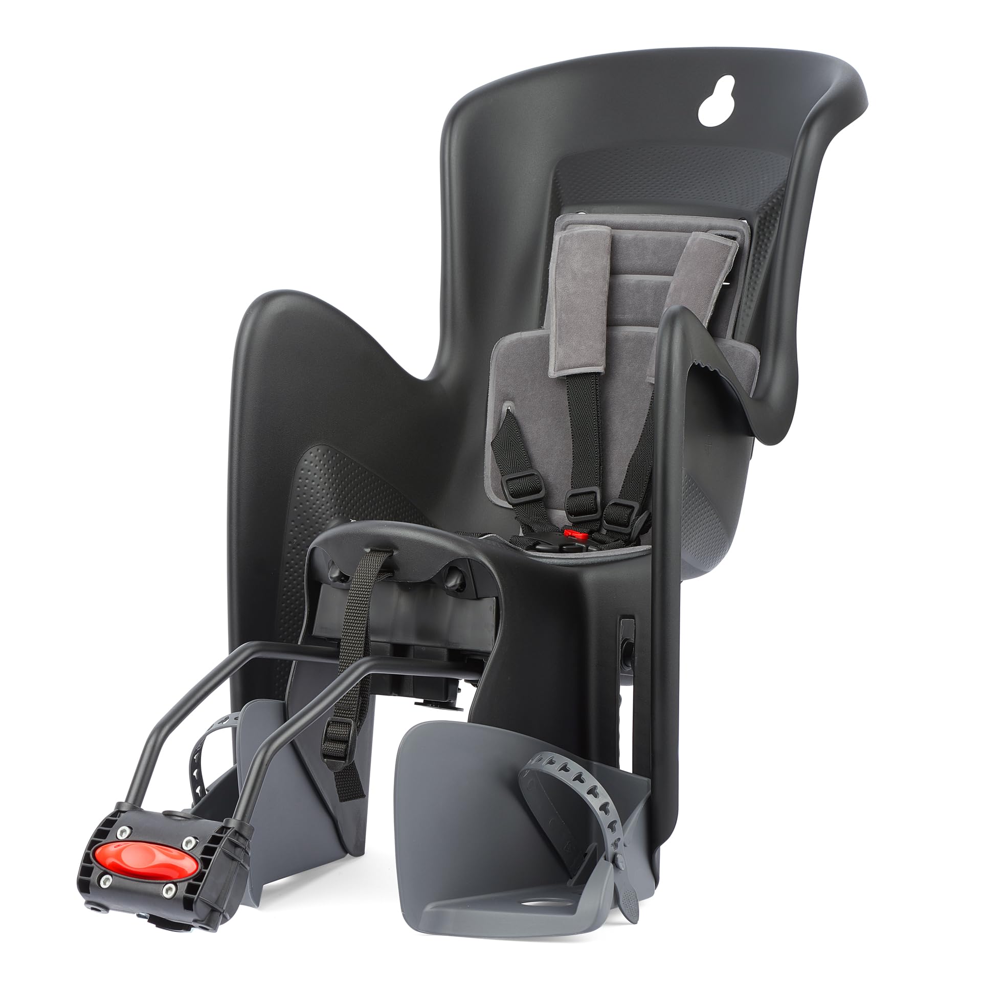 Polisport Men's Polisport Kids Bilby Seat Rear Reclining Black Grey, Black/Grey, TU UK