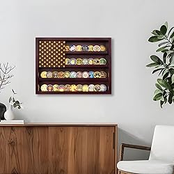 TJWZXX Challenge Coin Holder Display Case Wall