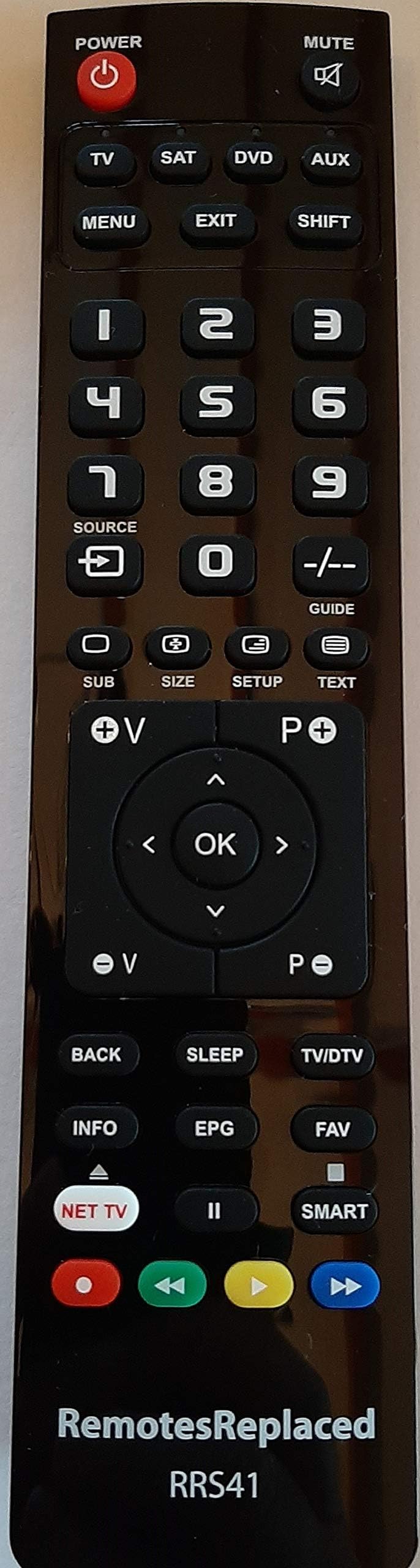 RemotesReplaced Compatible Remote Control for the LG AKB74475481