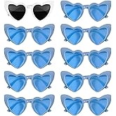 Pibupibu 10 Pack Heart Shaped Sunglasses Bachelorette Party Favors for Women Bride Tribe Glasses Bride Shower Gift