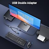 KiwiBird USB Splitter 2 Port Male to Dual Female USB 2.0 Extension Data Charging view 5
