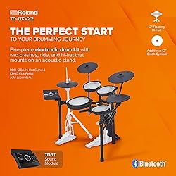 Roland TD-17KVX2 V-Drums | Quiet 5-Piece Electronic