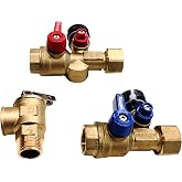 Rinnai MIVK-T-LW Matsui Plumbing Isolation Valve Kit,