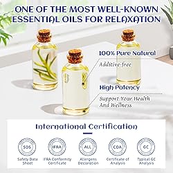 HIQILI Chamomile Essential Oil, Pure Natural