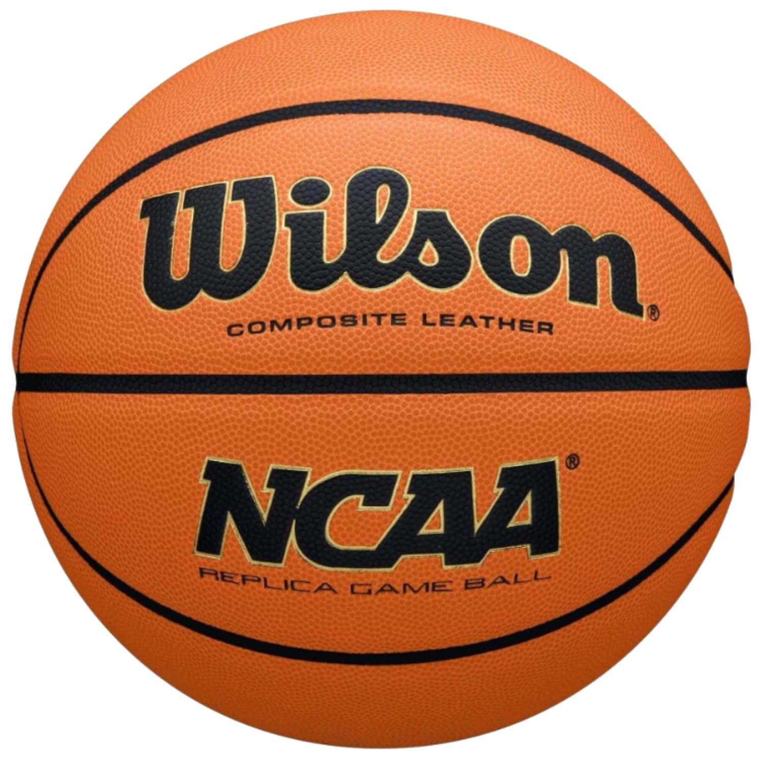 Wilson Basketball NCAA EVO NXT REPLICA, Blended Leather, Indoor- and Outdoor-Basketball