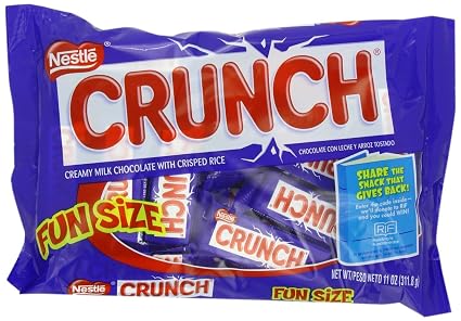Nestle crunch, creamy chocolate with crisped Rice bar (028000745424)