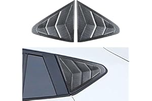 DLOVEG Rear Side Window Louvers Compatible for Subaru Crosstrek Impreza 2024 2025 Accesories for Subaru Crosstrek Impreza 202