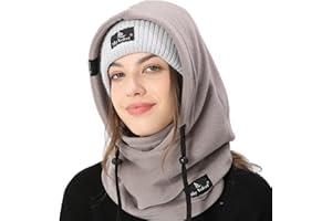 Shy Velvet Cold Weather Fleece Balaclava Ski Mask,Balaclava Wind-Resistant Winter Face Mask for Men and Women